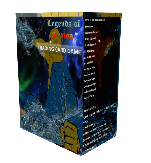 Legends of Fusion TCG Frosted Domain Theme Deck