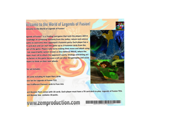Legends of Fusion TCG Prodigy Fusionist Booster Box (Beta)