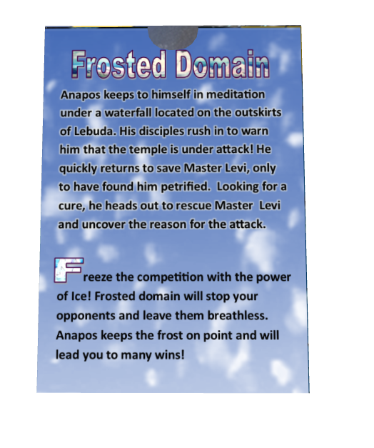 Legends of Fusion TCG Frosted Domain Theme Deck