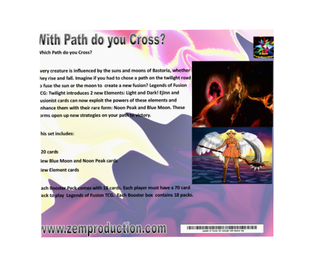 Legends of Fusion TCG Twilight Path Booster Box (Beta)