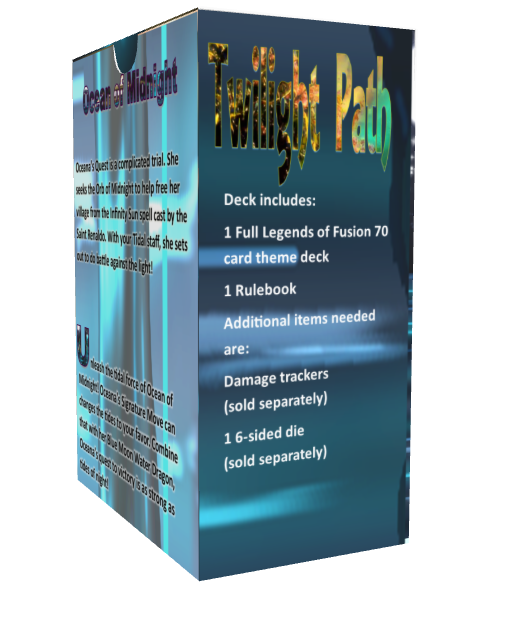 Legends of Fusion TCG Ocean of Midnight Theme Deck
