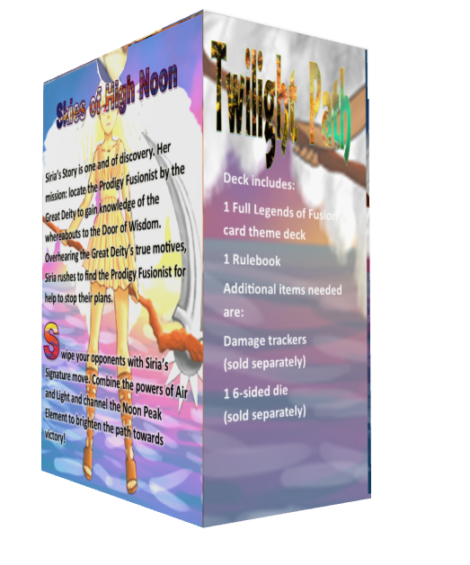 Legends of Fusion TCG Skies of Noon Peak Theme Deck