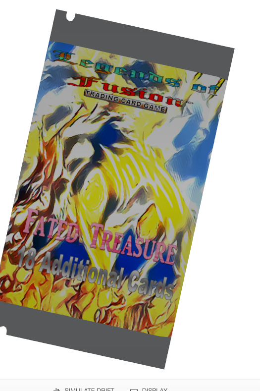 Legends of Fusion TCG Fated Treasure Booster Pack