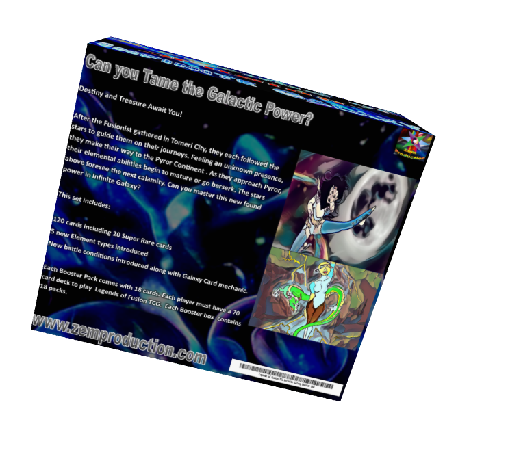 Legends of Fusion TCG Infinite Galaxy Booster box.