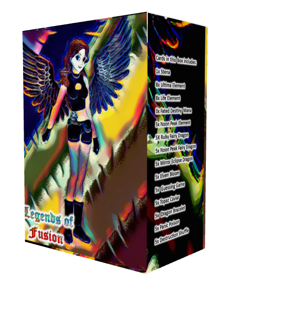 Legends of Fusion TCG Celestial Dragon Stena's Pride Battle Box