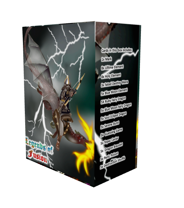 Legends of Fusion TCG Celestial Dragon Mark's Pride Battle Box