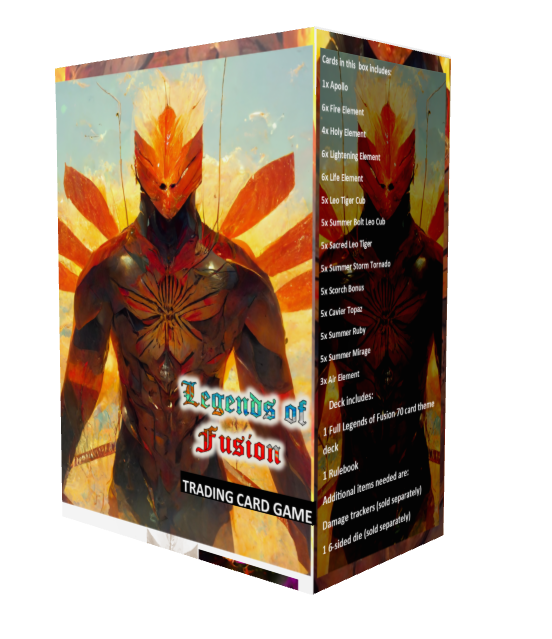 Legends of Fusion TCG Summer Miracle Theme Deck