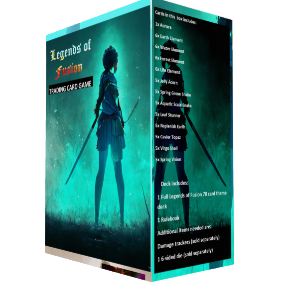 Legends of Fusion TCG Mystical Spring Theme Deck